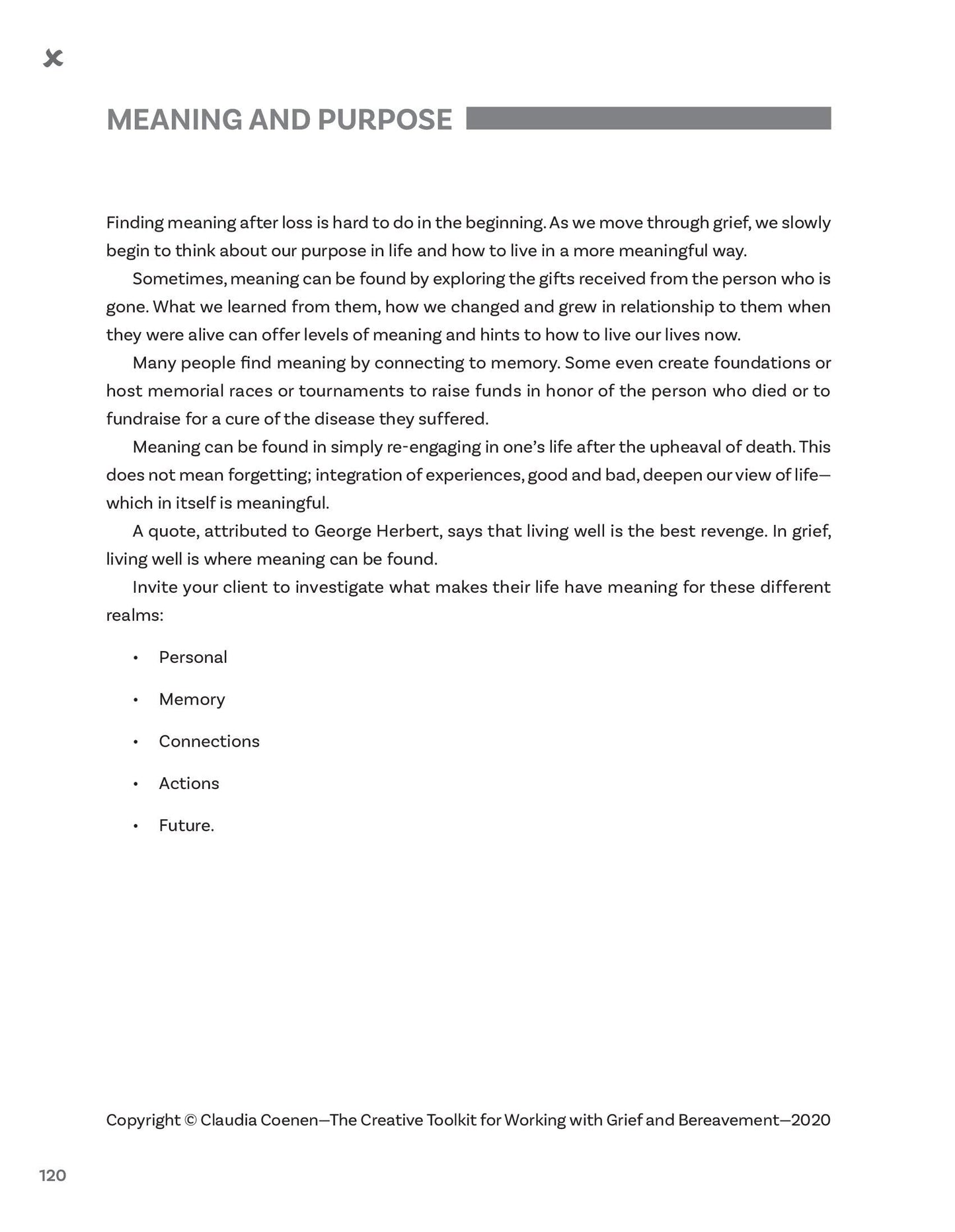 The Creative Toolkit for Working with Grief and Bereavement: A Practitioner's Guide with Activities and Worksheets