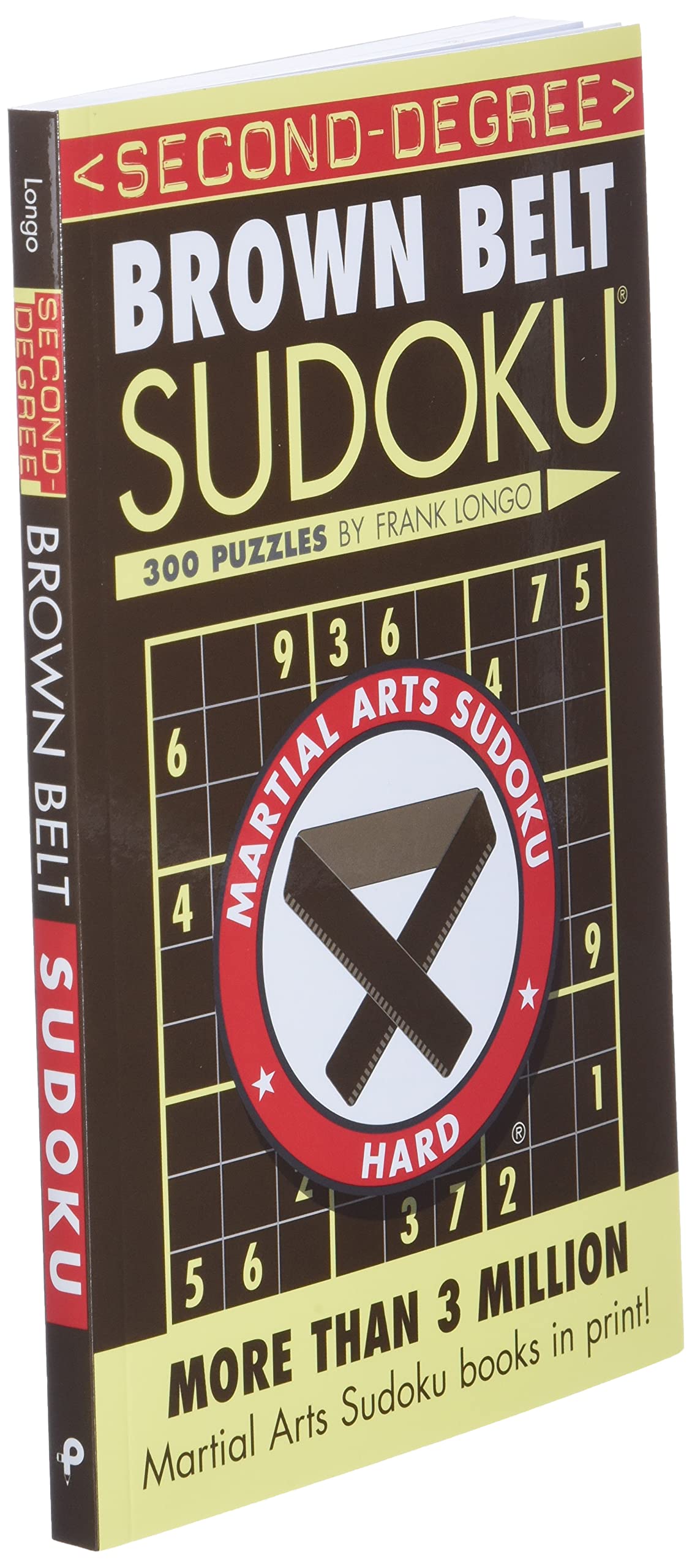 Second-Degree Brown Belt Sudoku (Martial Arts Puzzles Series)