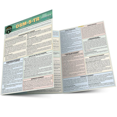 DSM-5-TR Overview: a QuickStudy Laminated Reference Guide