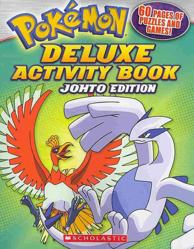 Pokemon: Johto Deluxe Activity Book
