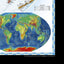 National Geographic World Wall Map - Decorator - Laminated (Enlarged: 73 x 48 in) (National Geographic Reference Map)