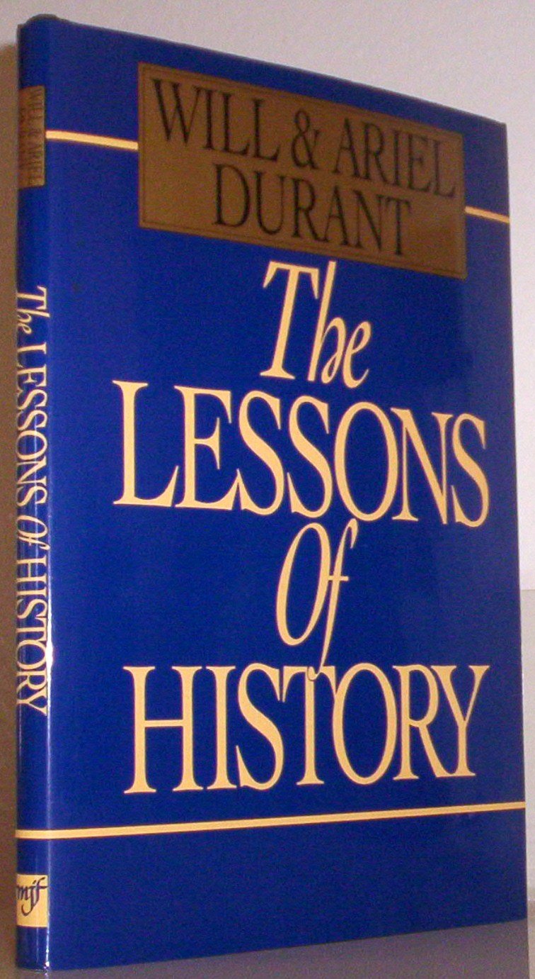 The Lessons of History — back cover