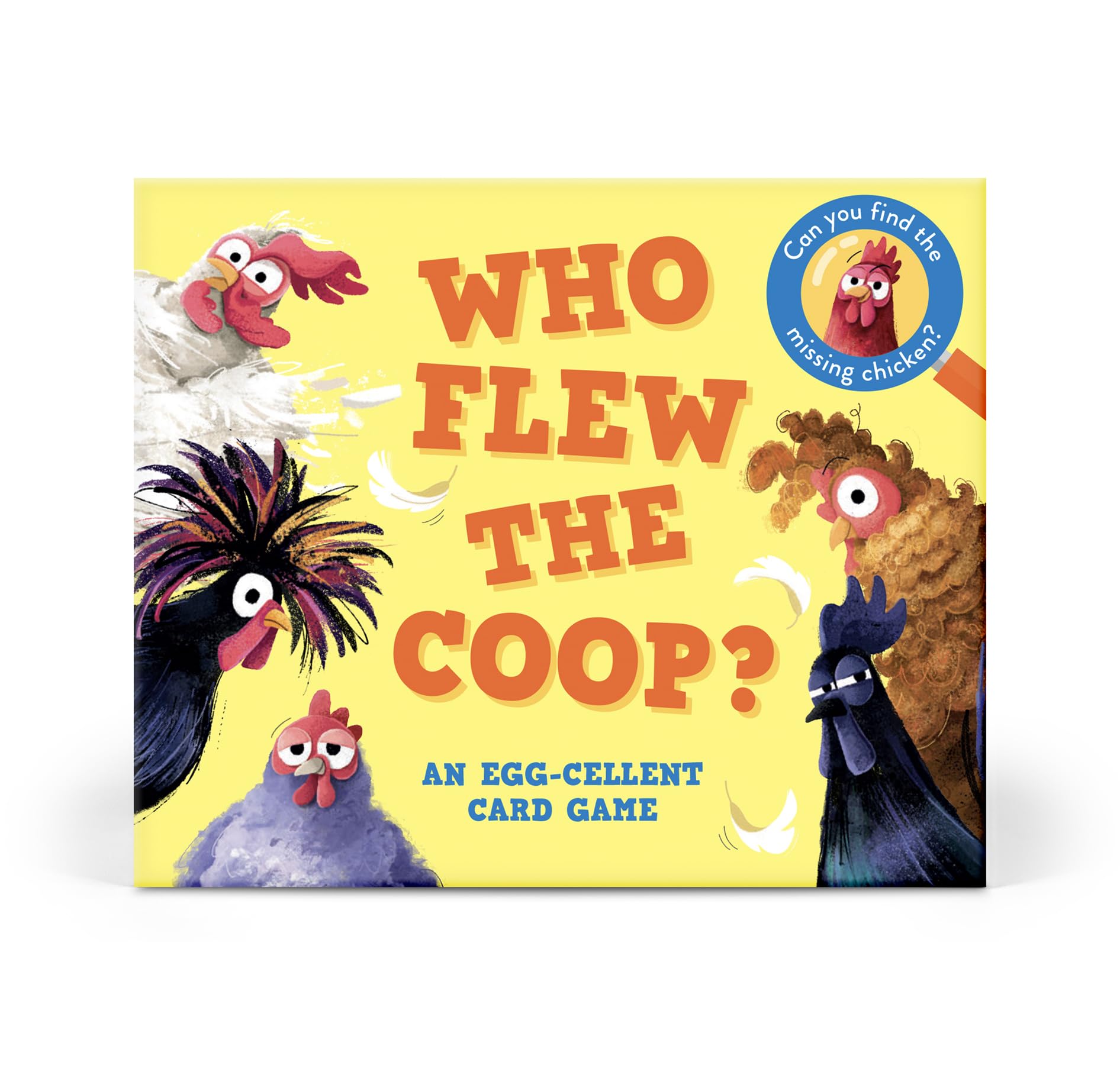 Who Flew the Coop?: An Egg-cellent Card Game: Can you find the missing chicken?