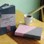 NIV, Personal Size Bible, Large Print, Leathersoft, Pink/Gray, Red Letter, Comfort Print