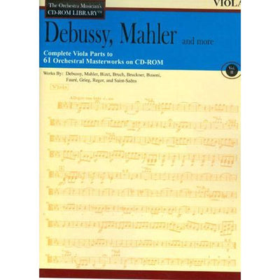 Debussy, Mahler and More: The Orchestra Musician's CD-ROM Library Vol. II