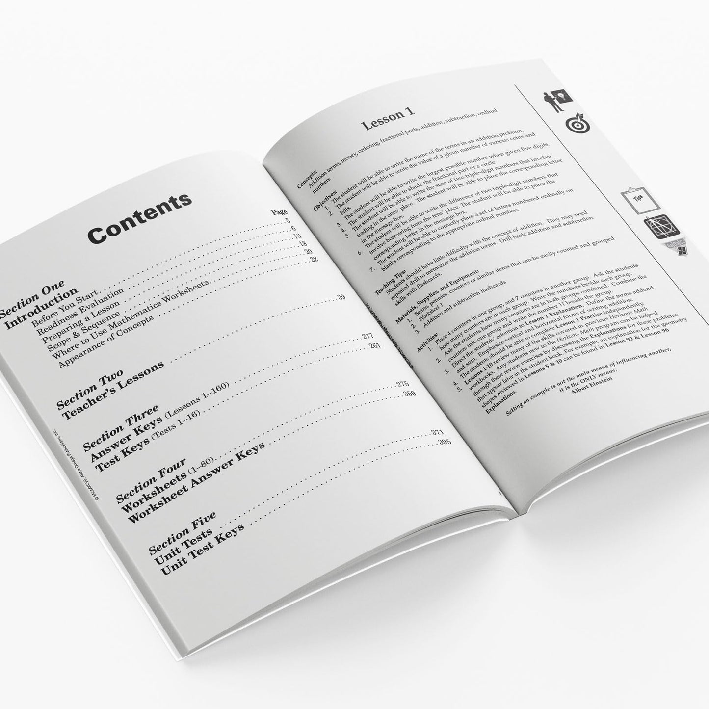 Horizons Math 4th Grade Teacher's Guide by Cindi Mitchell &