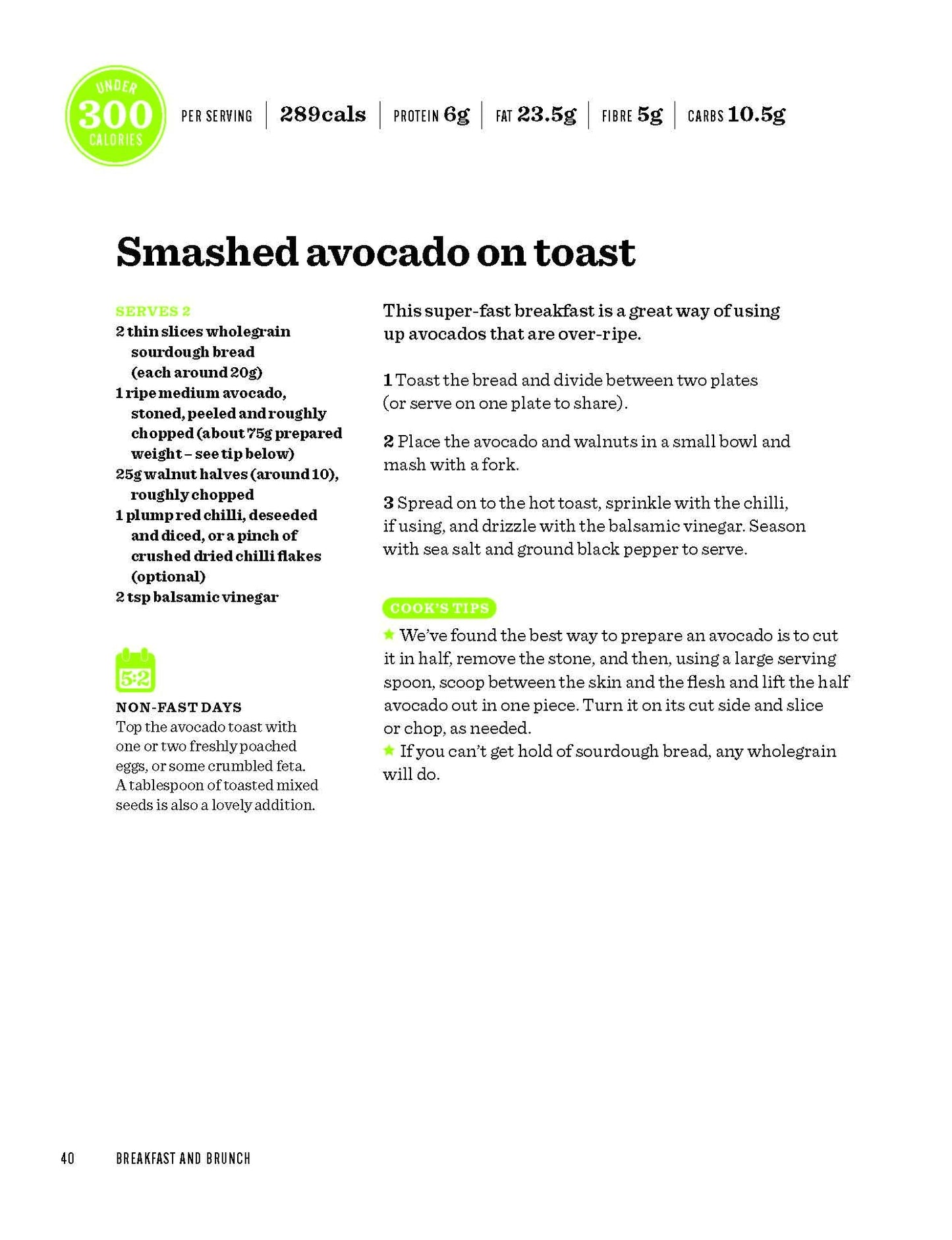 Fast 800 Recipe Book