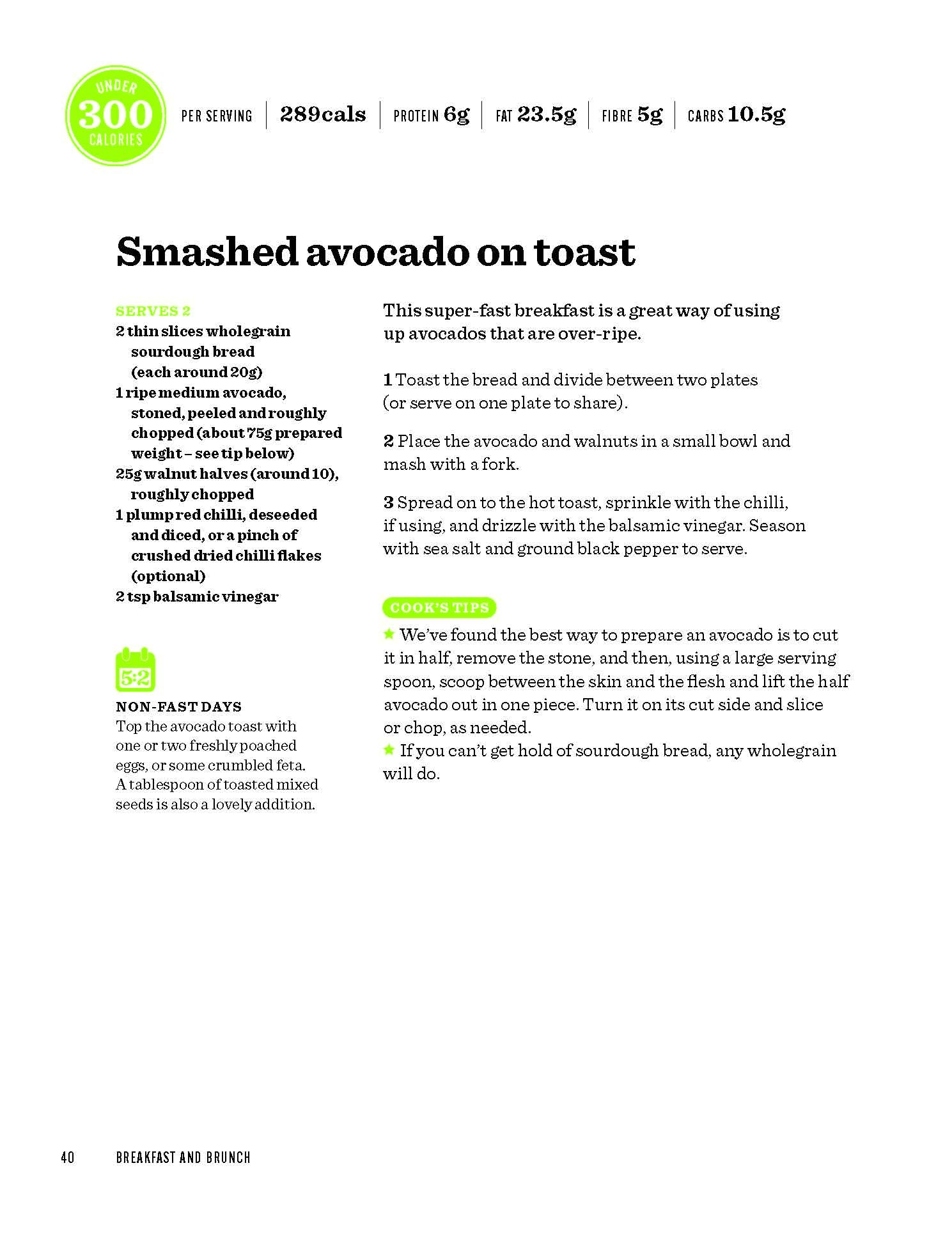 Fast 800 Recipe Book