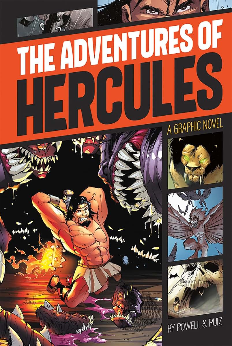 The Adventures of Hercules (Graphic Revolve: Common Core Editions)
