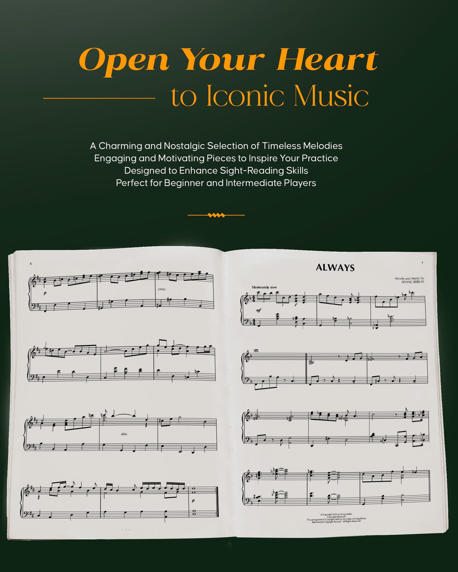 100 of the Most Beautiful Piano Solos Ever - Piano Sheet Music Book