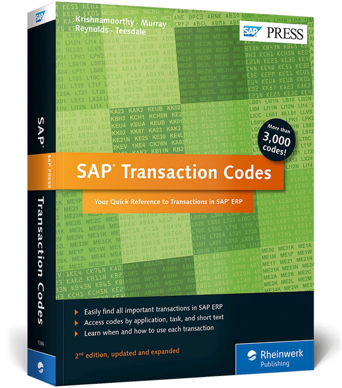 SAP Transaction Codes: Your Quick Reference to T-Codes in SAP ERP (SAP PRESS)