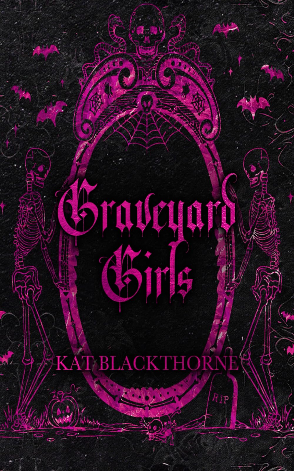 Graveyard Girls: a spooky lesbian murder mystery romance