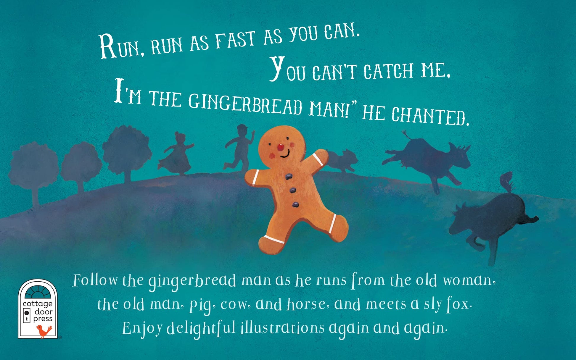 The Gingerbread Man Padded Hardcover Christmas Storybook