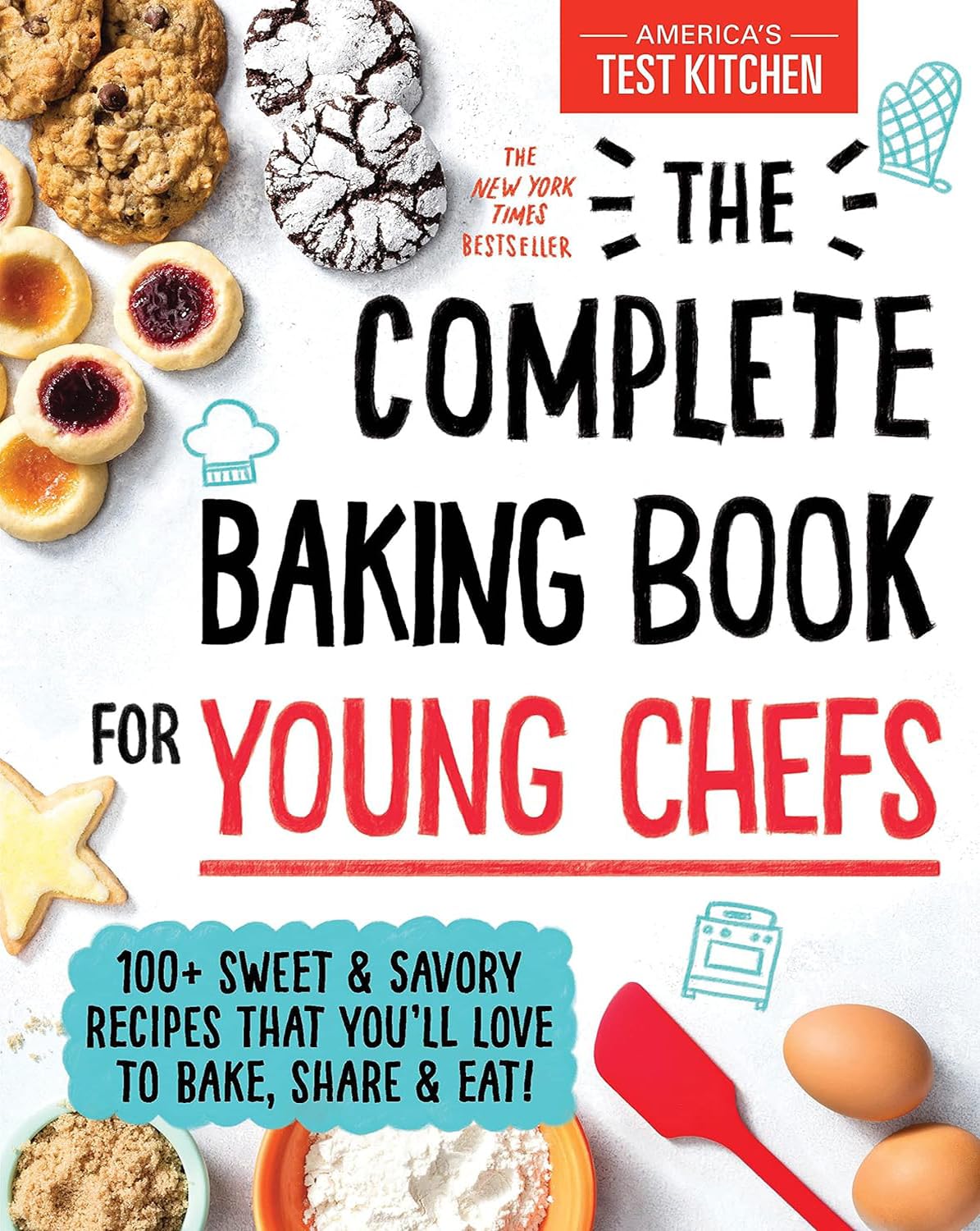 The Bestselling 2 Books Collection by America's Test Kitchen Kids. The Complete Cookbook for Young Chefs. The Complete Baking Book for Young Chefs