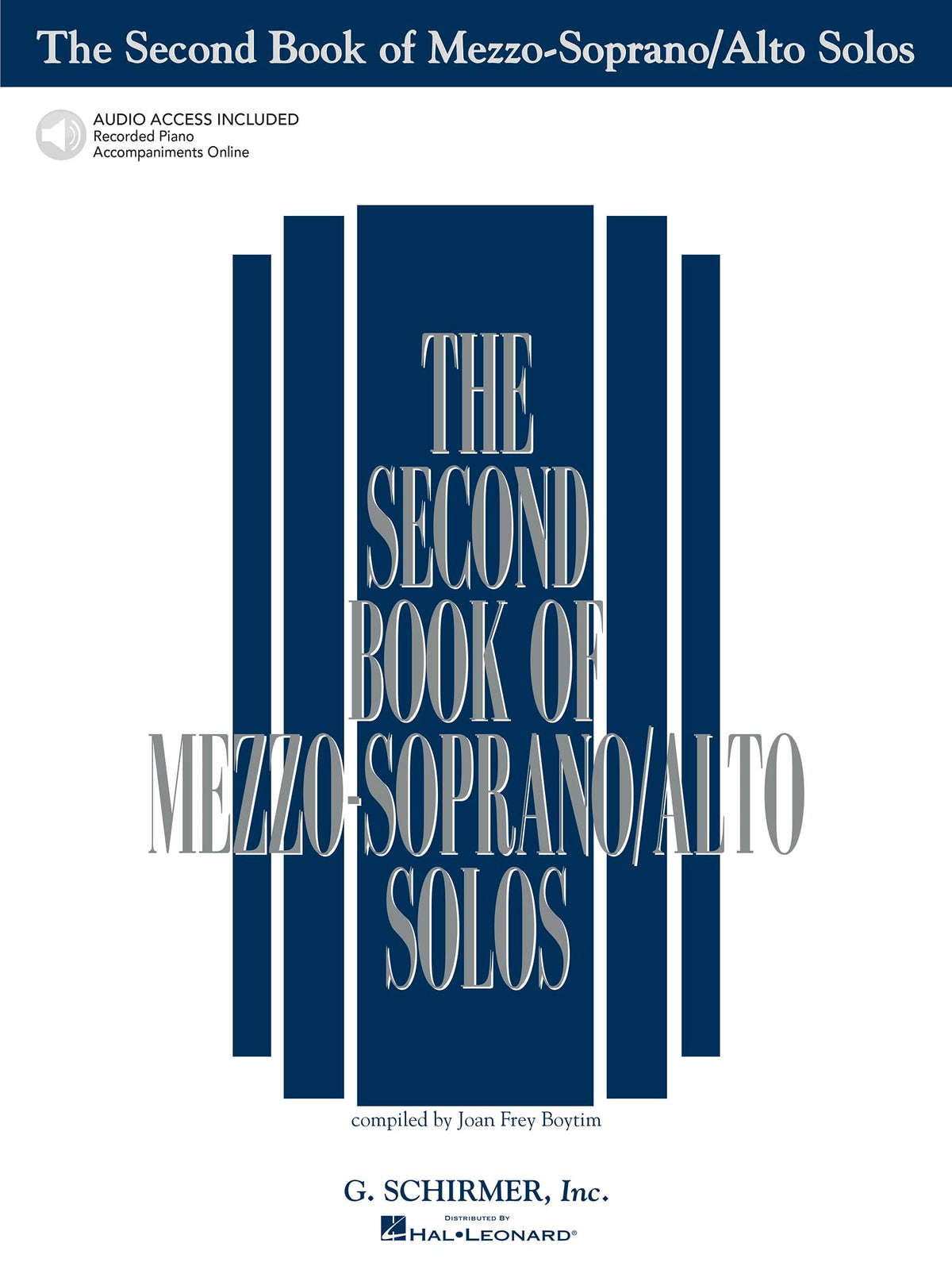 The Second Book of Mezzo-Soprano/Alto Solos Book/Online Audio (Second Book of Solos)