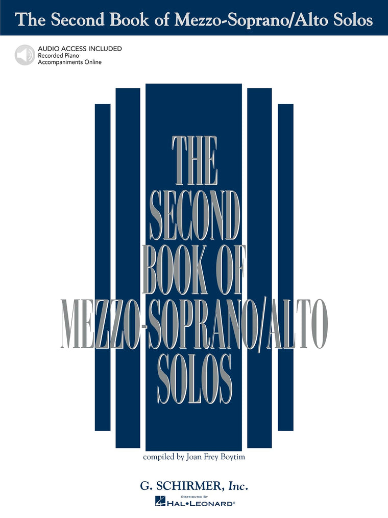 The Second Book of Mezzo-Soprano/Alto Solos Book/Online Audio (Second Book of Solos)