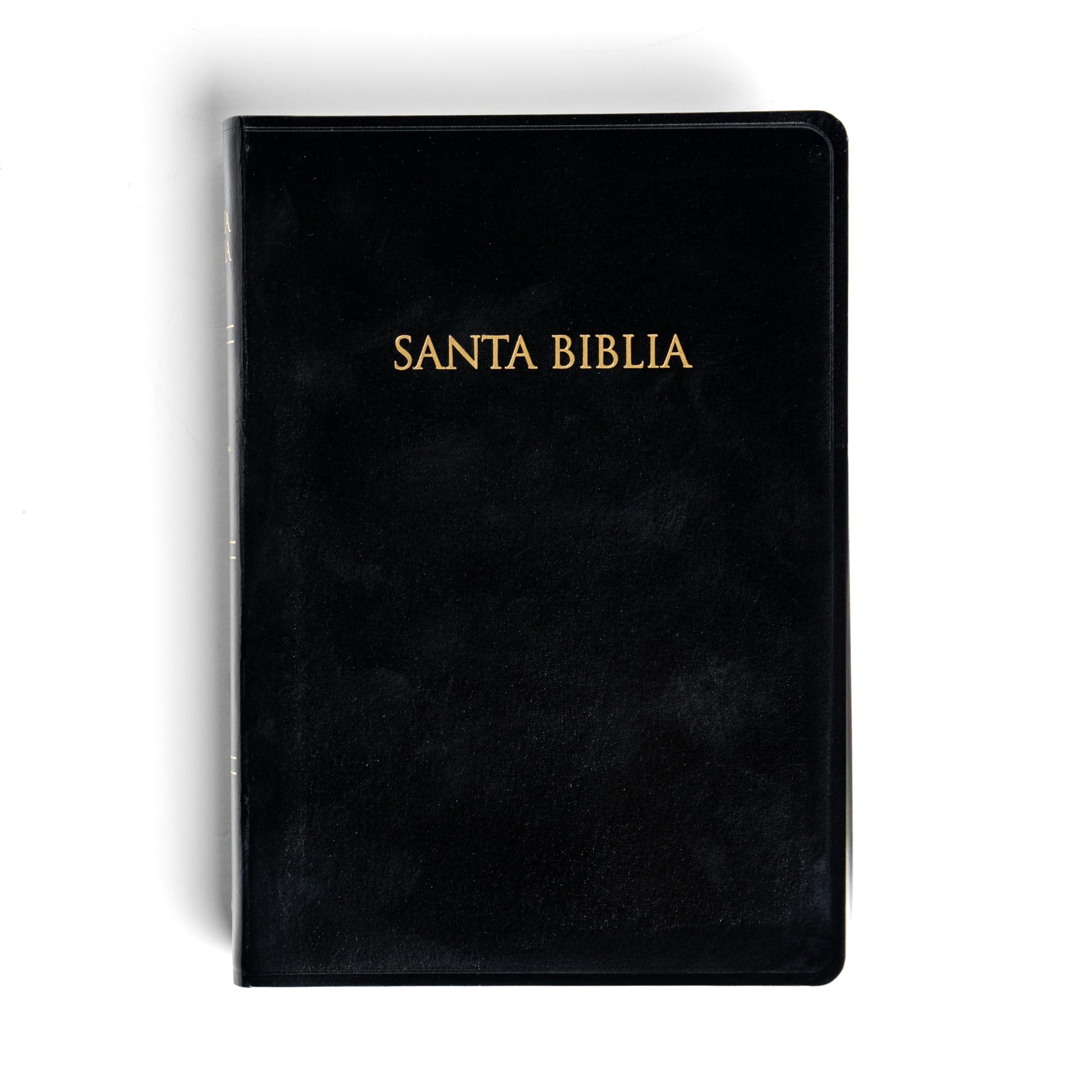 Santa Biblia: Reina-valera 1960 para regalos y pemios negro imitación piel