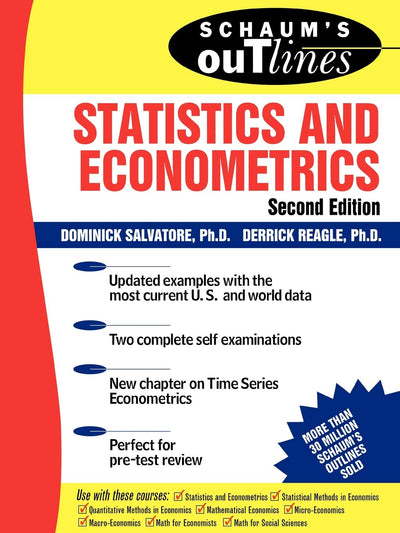Schaum's Outline of Statistics and Econometrics, Second Edition (Schaum's Outline Series)
