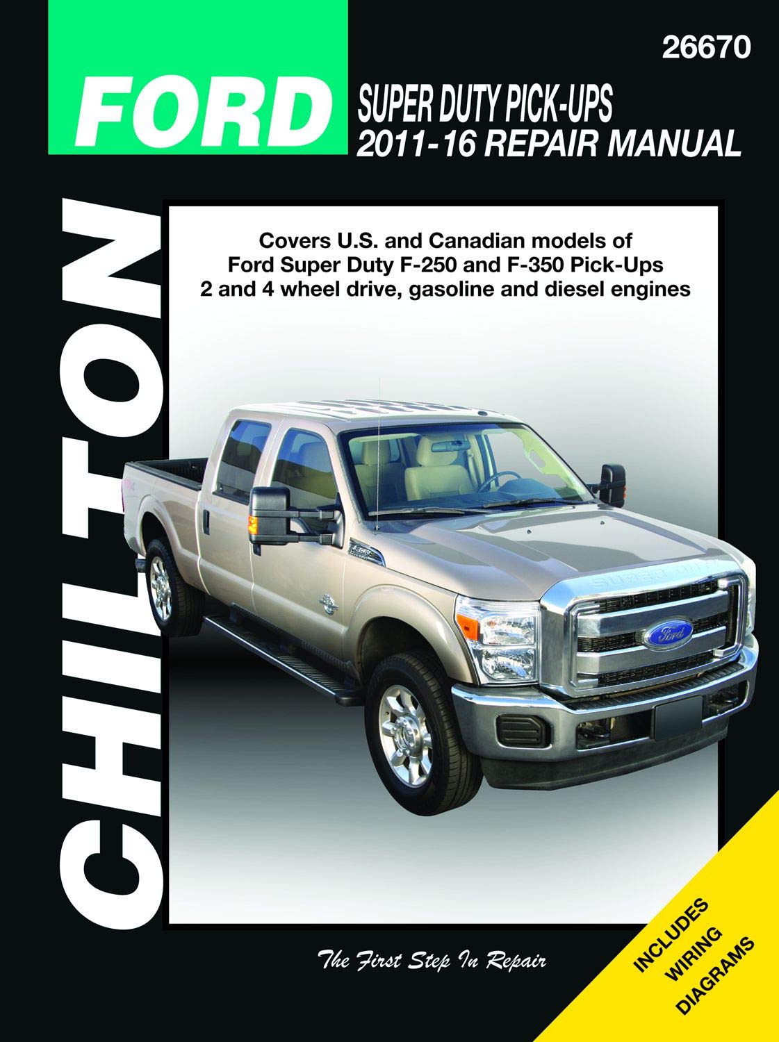 Ford Super-Duty F-250 & Super-Duty F-350 2WD & 4WD Gas & Diesel Pick-ups 2011-16