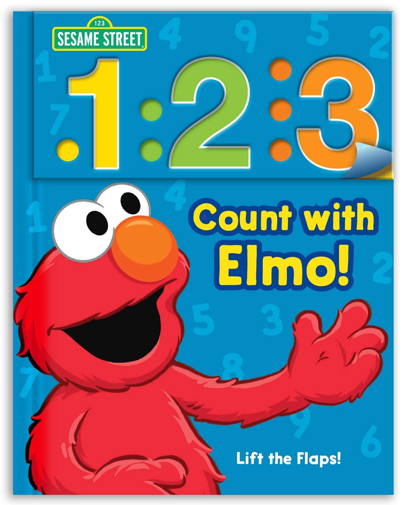 Sesame Street: 1 2 3 Count with Elmo!: A Look, Lift & Learn Book (1) (Look, Lift & Learn Books)