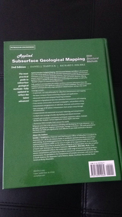 Applied Subsurface Geological Mapping: With Structural Methods