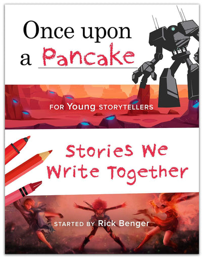 Once upon a Pancake for Young Storytellers (ages 9-12) - Creative, Interactive Activity Book for Kids