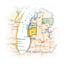 Manistee South Map [Manistee National Forest] (National Geographic Trails Illustrated Map, 759)