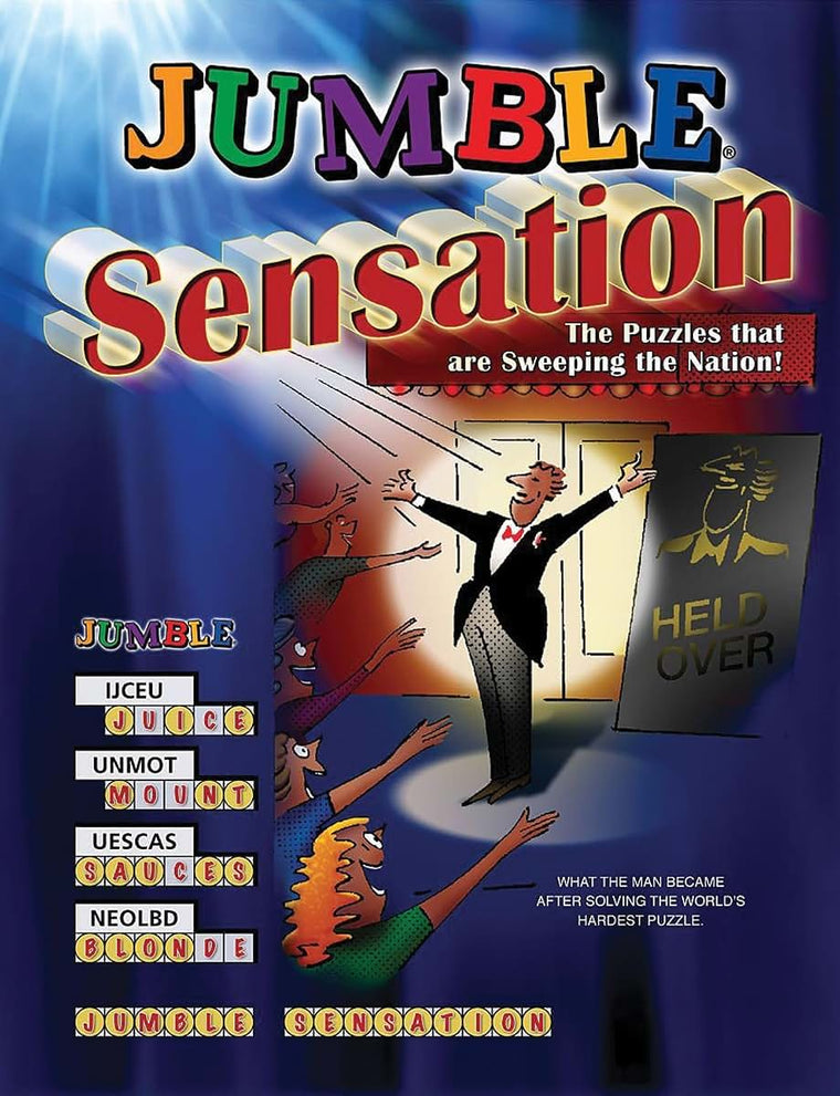 Jumble Sensation: The Puzzles that Are Sweeping the Nation! (Jumbles)