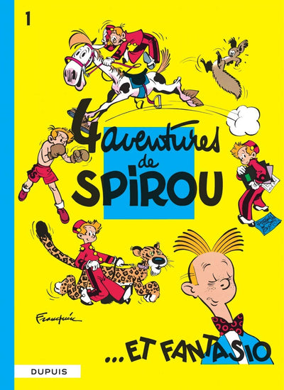Spirou et Fantasio - Tome 1 - Quatre aventures de Spirou et Fantasio