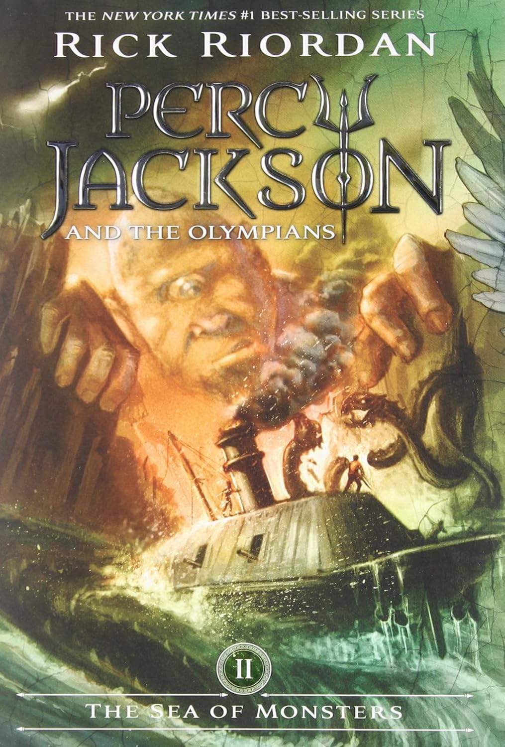 Percy Jackson and the Olympians Series 7 Books Set by Rick Riordan (The Lightning Thief, Sea of Monsters, Titan's Curse, Battle of the Labyrinth, Last ... of the Gods, Wrath of the Triple Goddess)