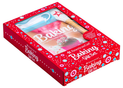American Girl Baking Gift Set: Recipes for Cookies, Cupcakes & More (Kids Cookbook, American Girl Doll)
