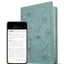 NLT Large Print Thinline Reference Bible, Filament Enabled (LeatherLike, Floral Leaf Teal, Red Letter): Includes Free Access to the Filament Bible App ... Notes, Devotionals, Worship Music, and Video