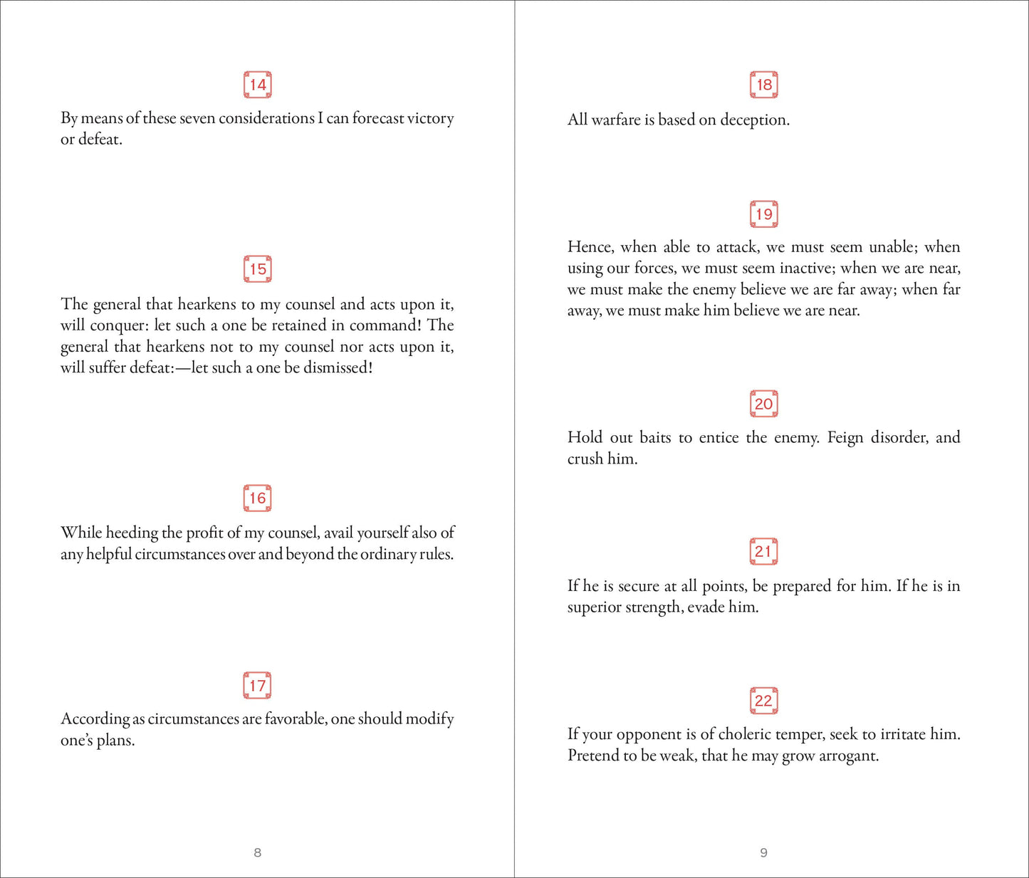 The Art Of War (Deluxe, Hardcover edition)