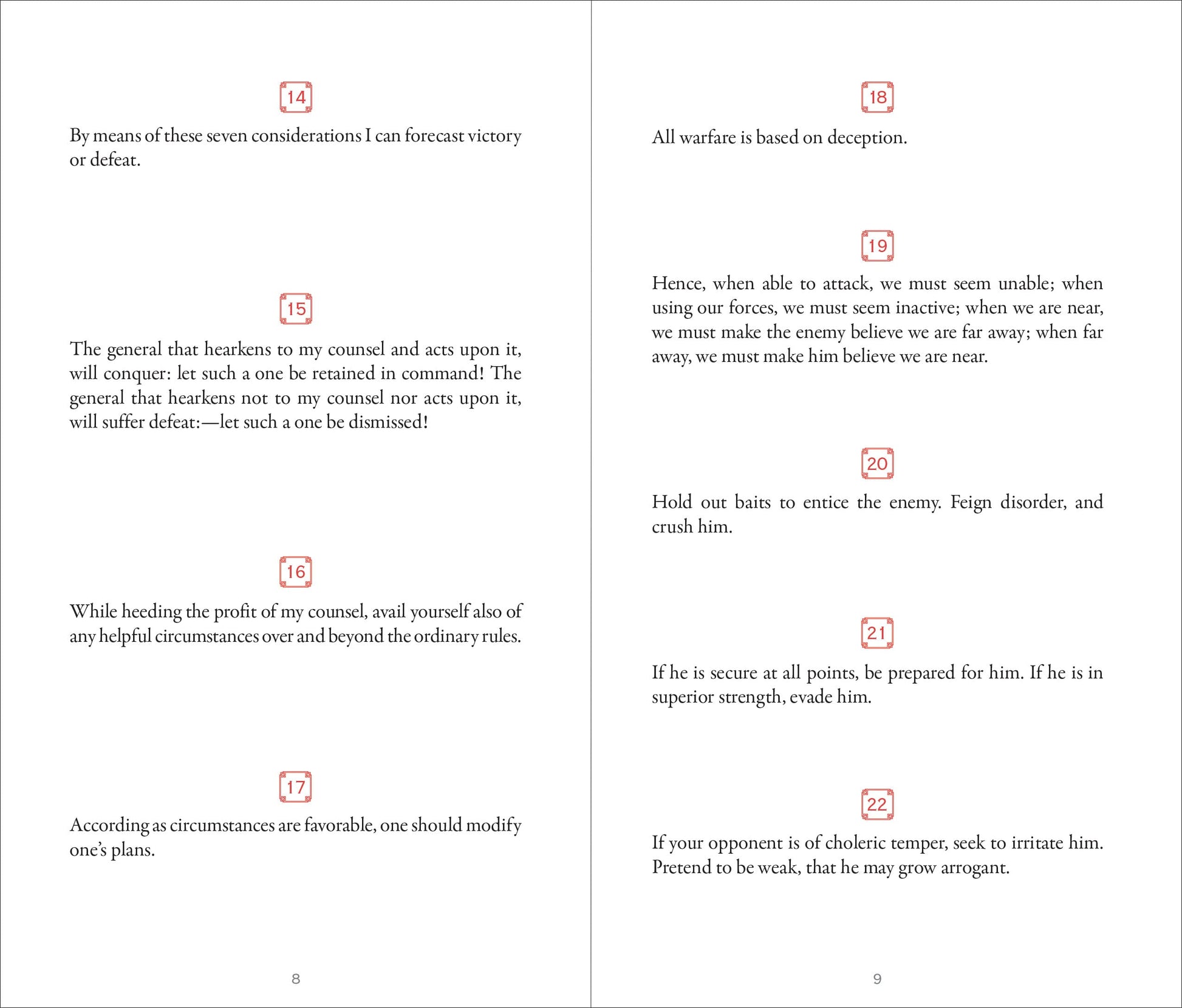 The Art Of War (Deluxe, Hardcover edition)