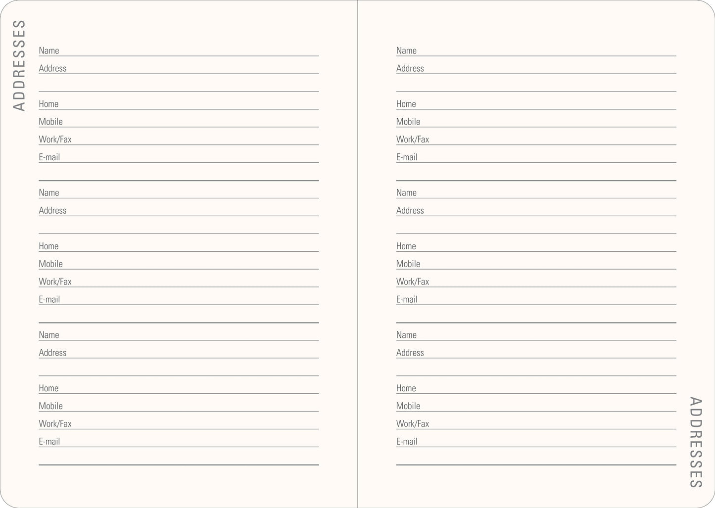 2027 Persian Grove Weekly Planner (16 months, Sept 2026 to Dec 2027)