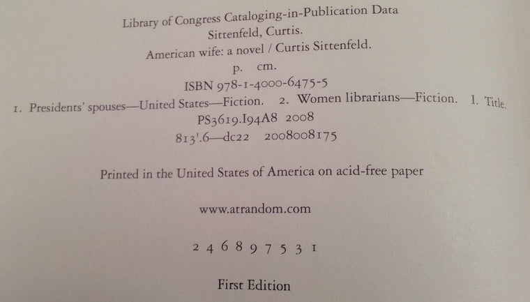 American Wife: A Novel by Sittenfeld, Curtis