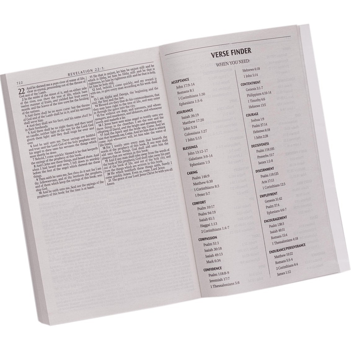 KJV Holy Bible, Outreach Bible - Softcover, King James Version, Silver Damask (KJV Outreach Editions)