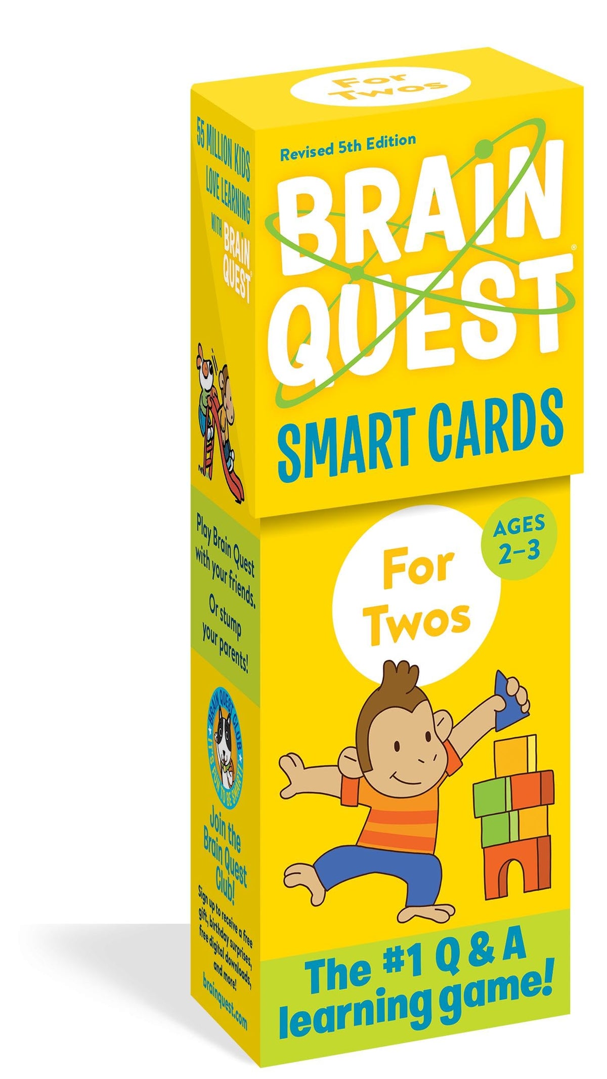 Brain Quest For Twos Smart Cards, Revised 5th Edition (Brain Quest Smart Cards)