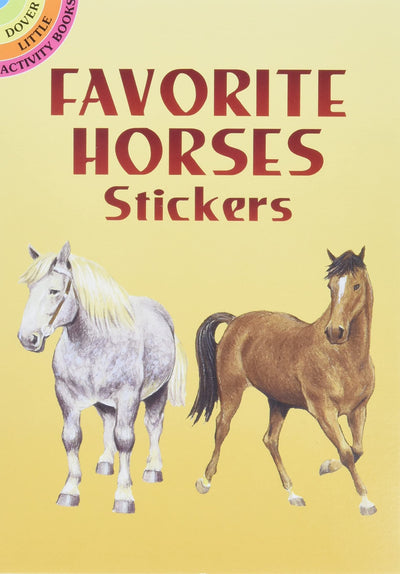 Favorite Horses Stickers (Dover Little Activity Books Stickers)