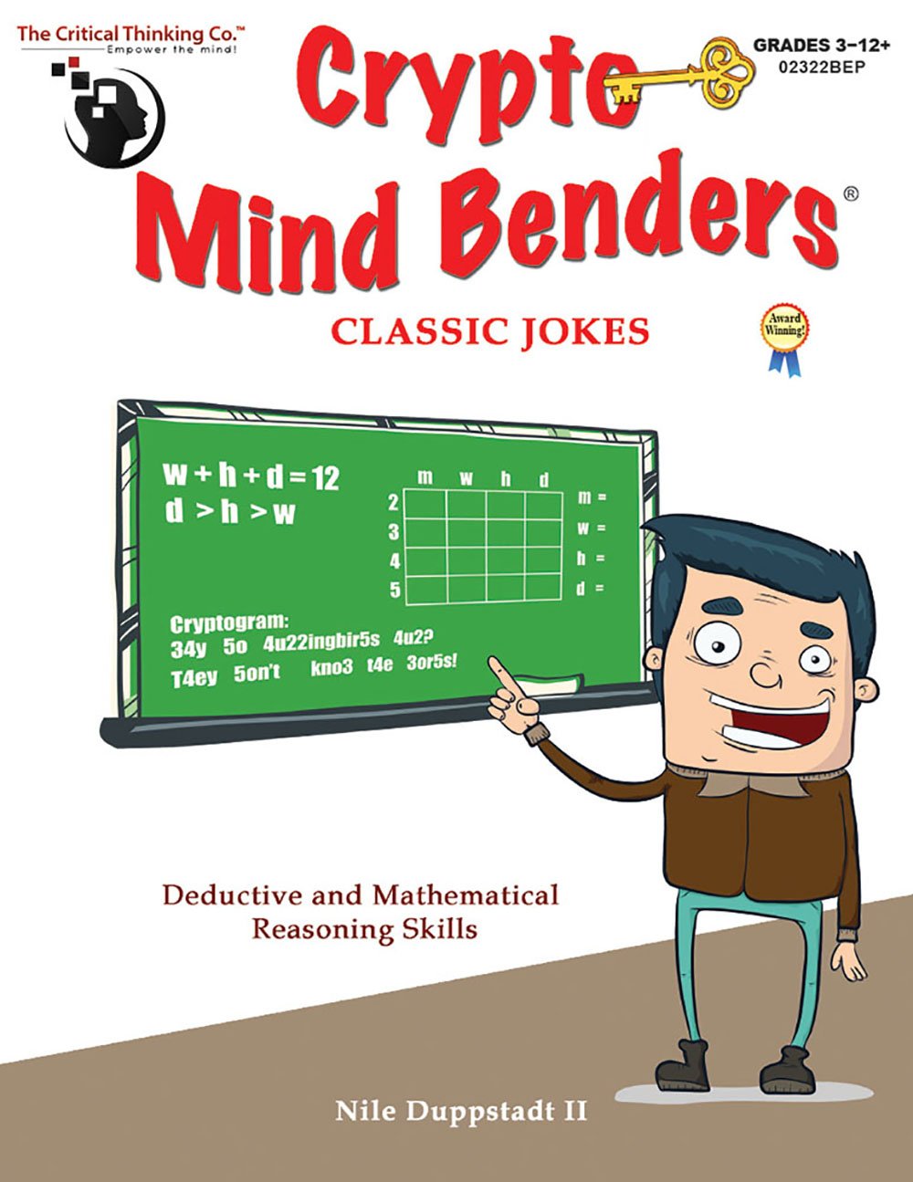 Crypto Mind Benders: Classic Jokes, Grades 3-12+