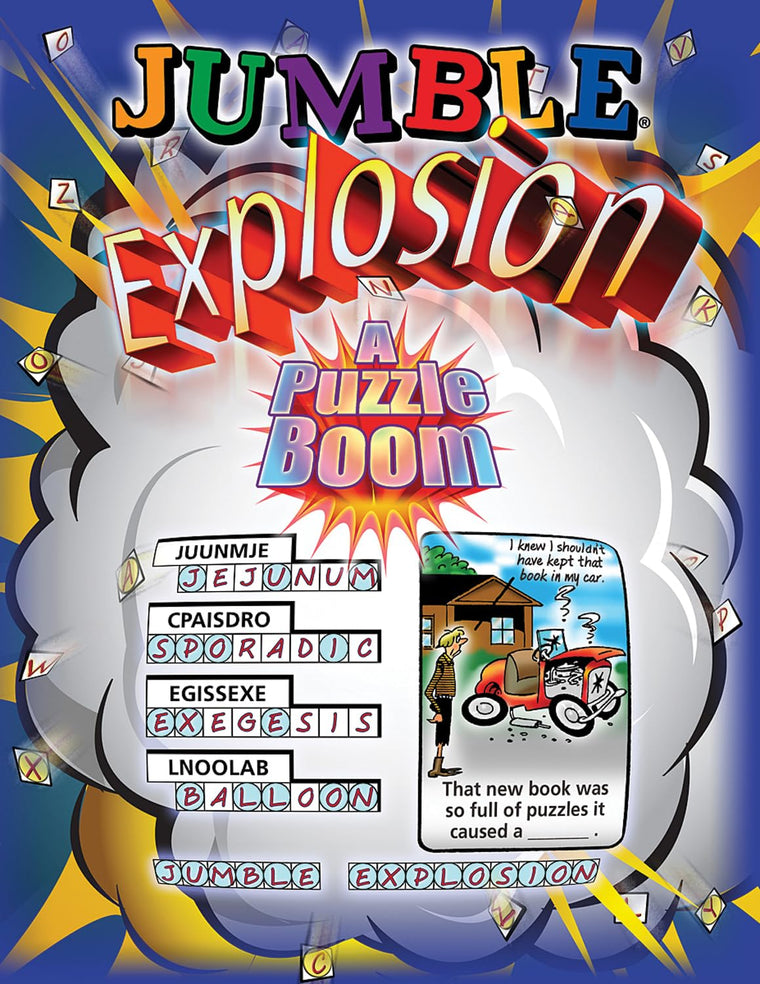 Jumble Explosion: A Puzzle Boom (Jumbles)