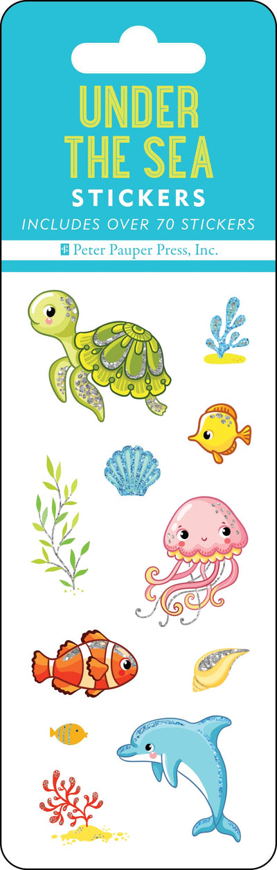 Under the Sea Sticker Set (over 70 stickers) (Sticker Sheets)