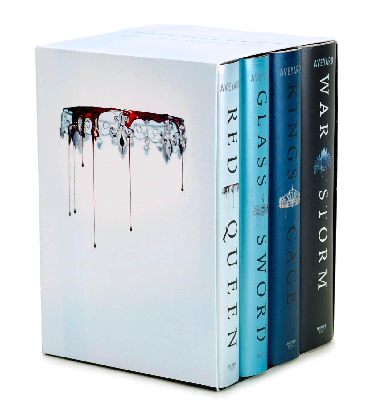 Red Queen 4-Book Hardcover Box Set: Books 1-4
