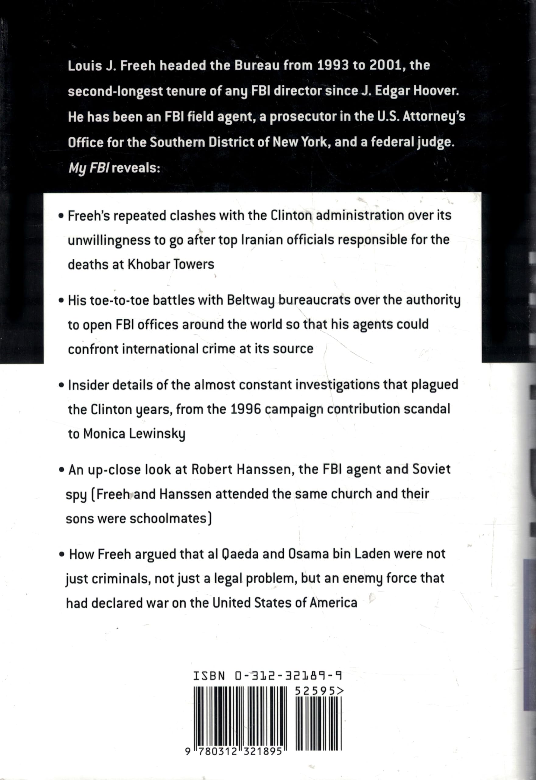 My FBI: Bringing Down the Mafia, Investigating Bill Clinton, and Fighting the War on Terror