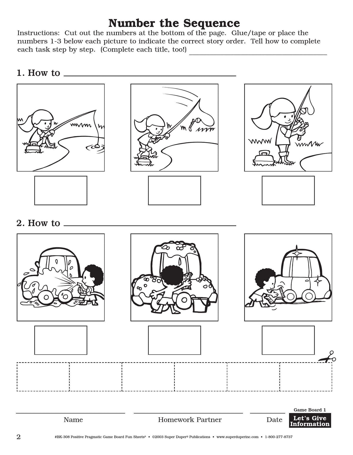 Super Duper Publications  Say and Do Positive Pragmatic Game Board Fun Sheets  Educational Resource for Children