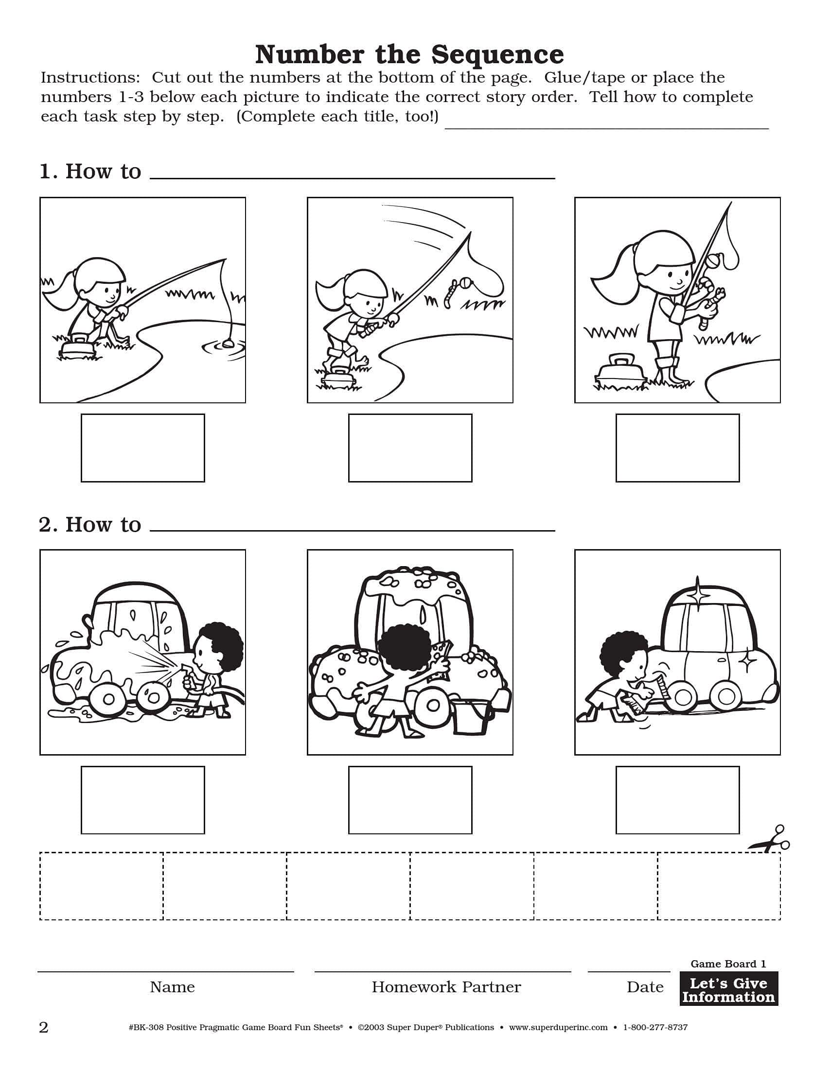 Super Duper Publications  Say and Do Positive Pragmatic Game Board Fun Sheets  Educational Resource for Children