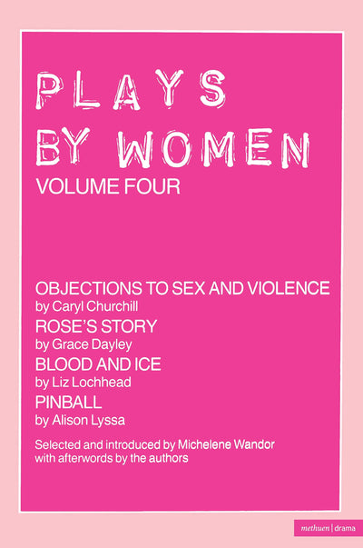 Plays By Women, Vol. 4