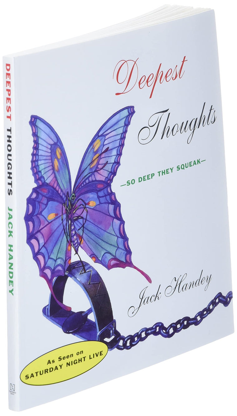 Deepest Thoughts: So Deep They Squeak — back cover