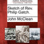 Sketch of REV. Philip Gatch.