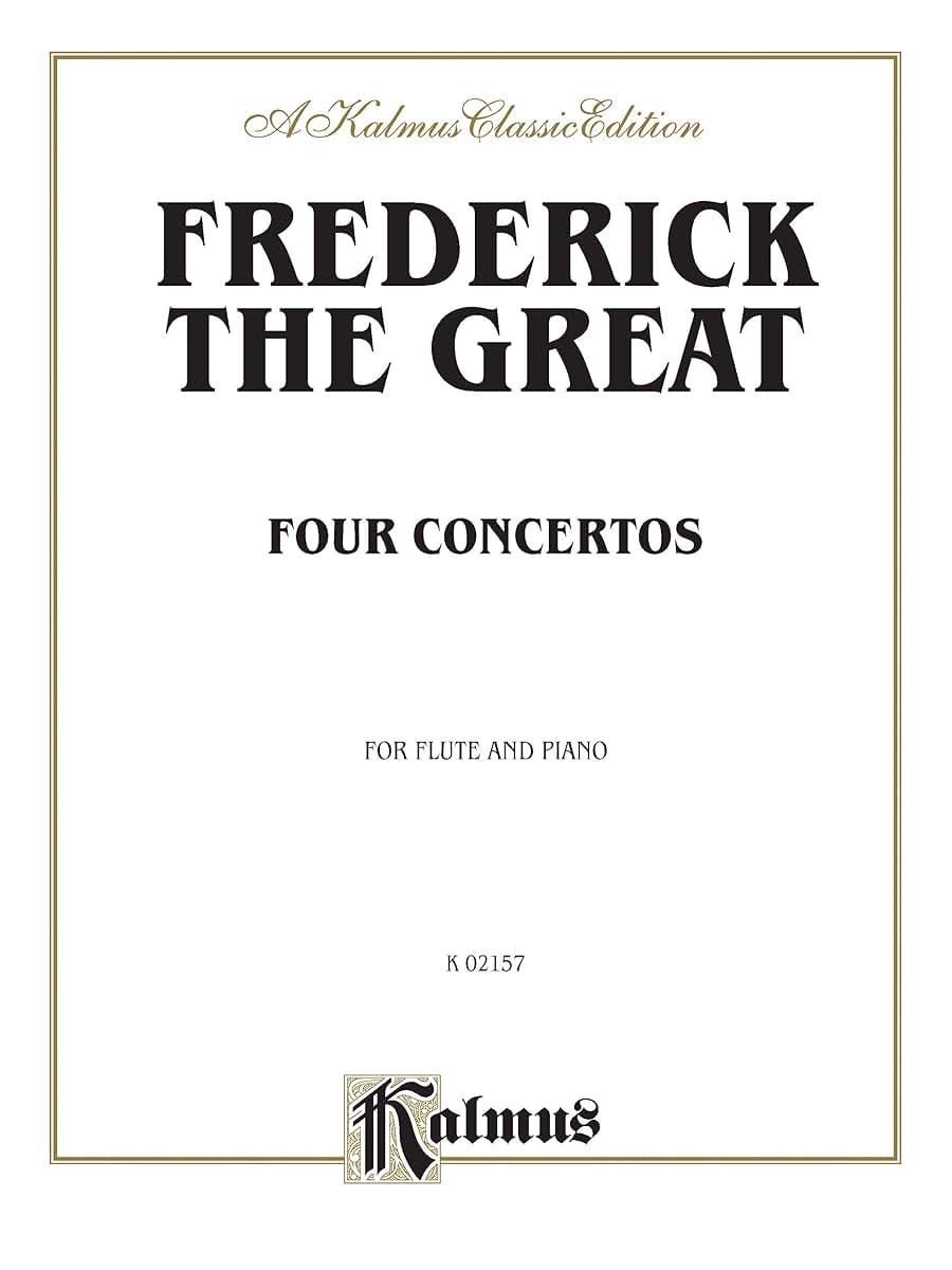 Four Concertos for Flute and Piano (Kalmus Edition)